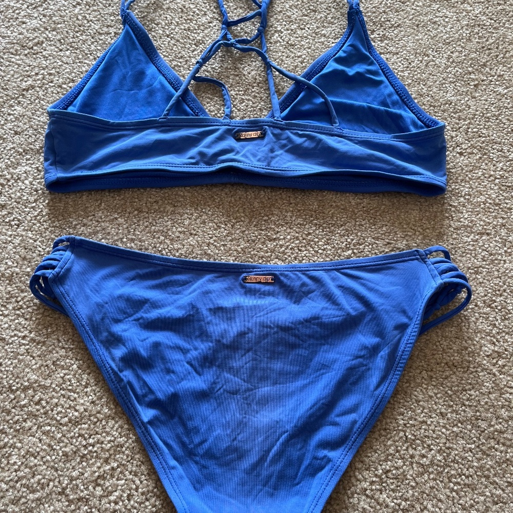 skinny dip royal blue bikini